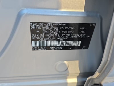 2016 Toyota RAV4 Hybrid Limited