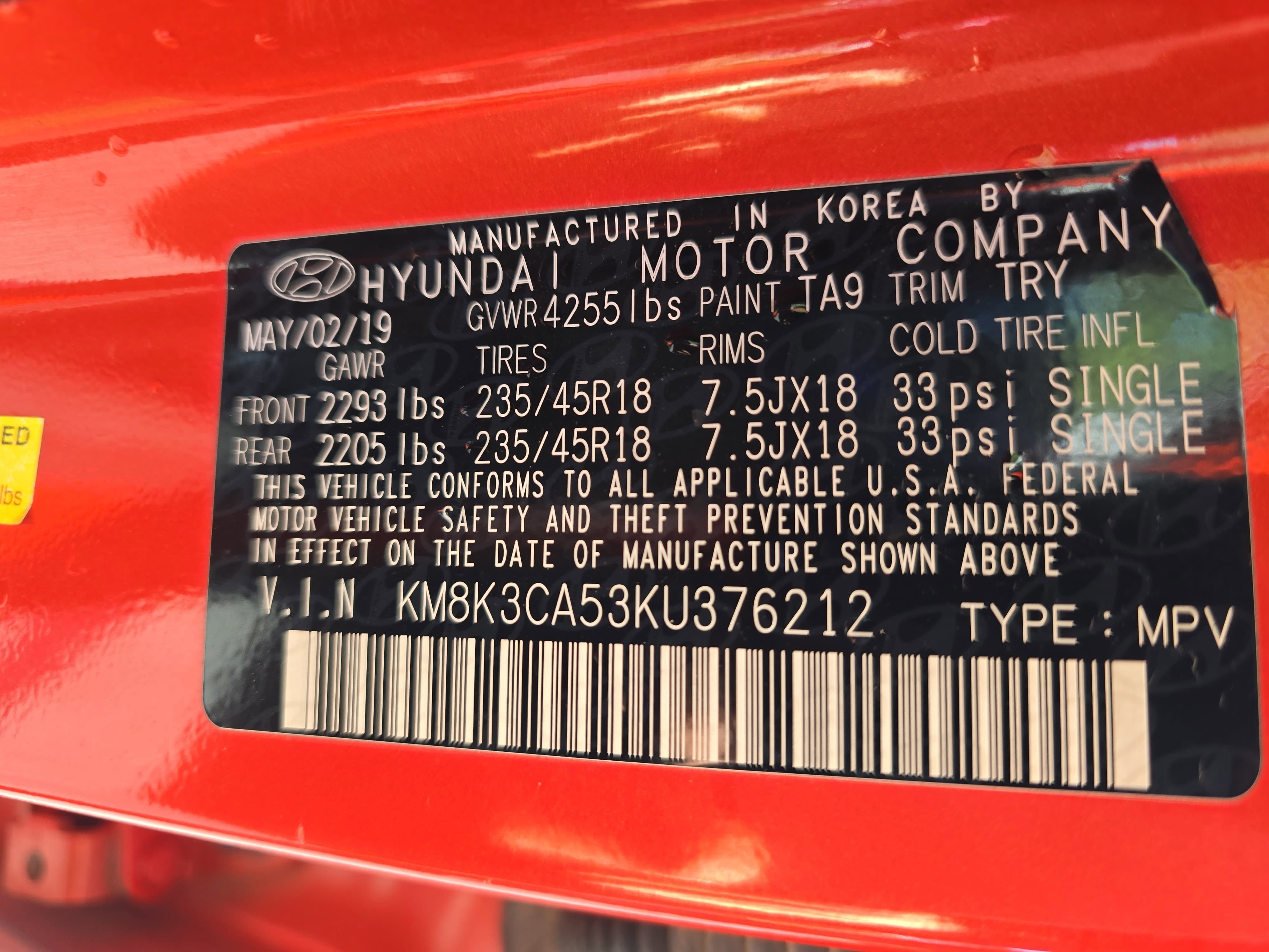 2019 Hyundai Kona Limited