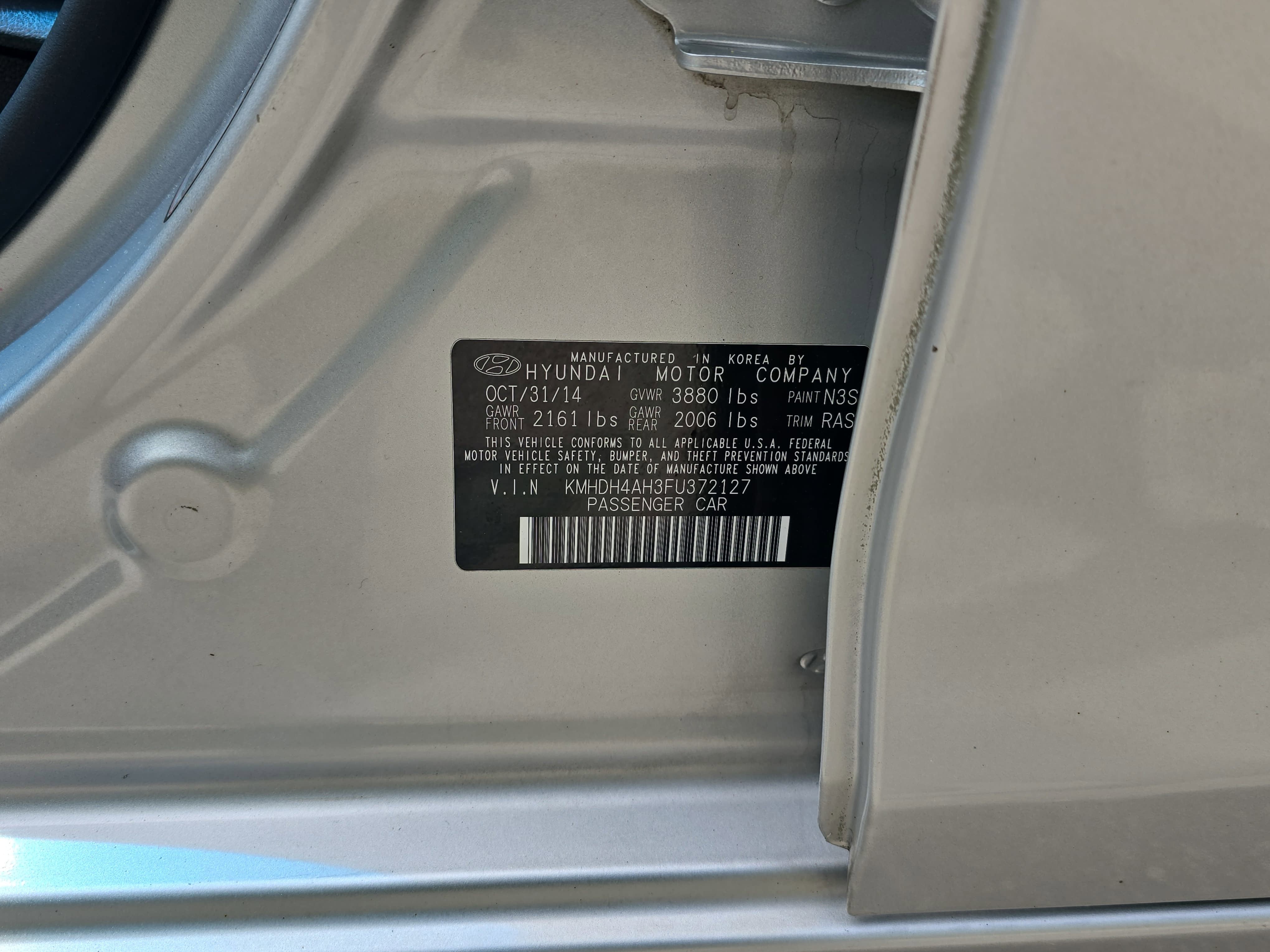 2015 Hyundai Elantra Sport