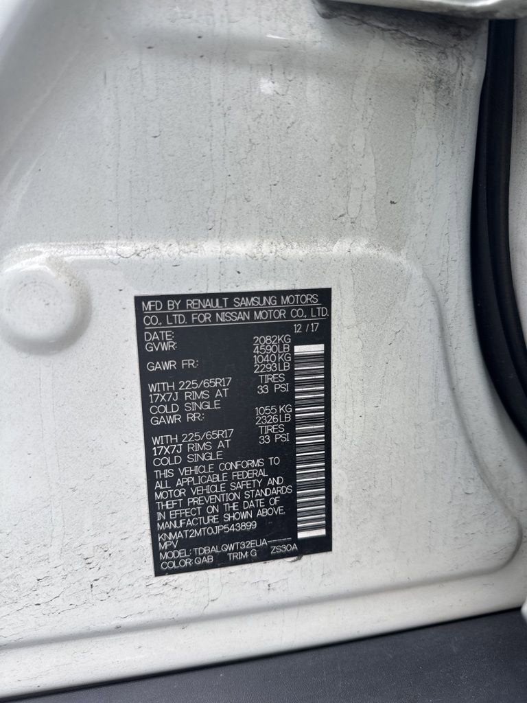 2018 Nissan Rogue SV