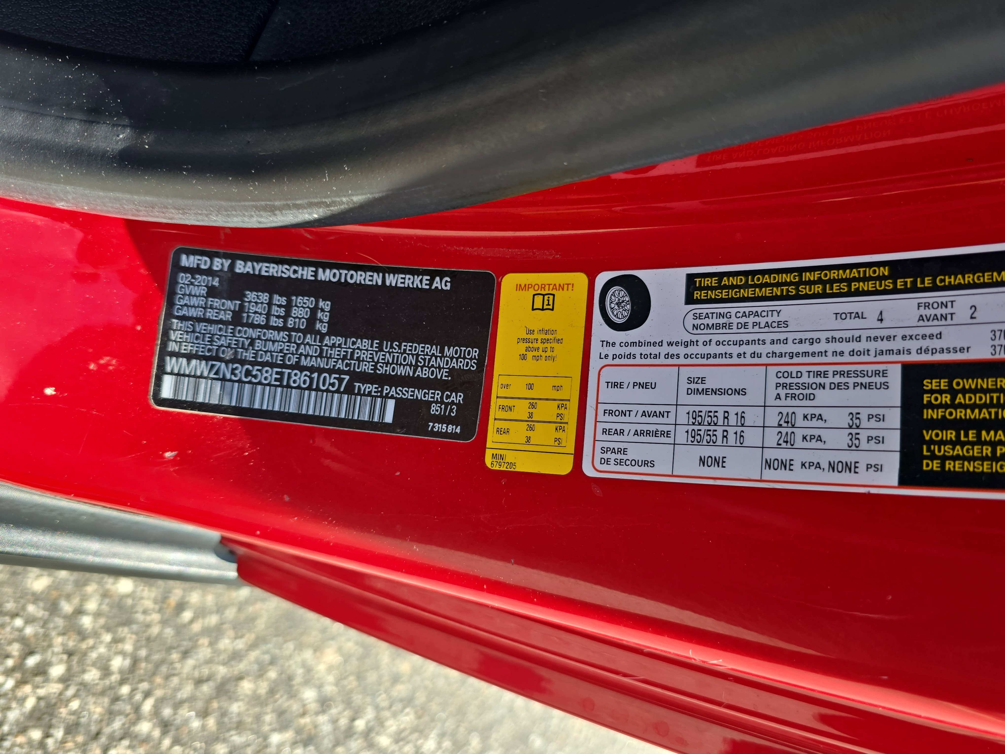 2014 MINI Cooper Base