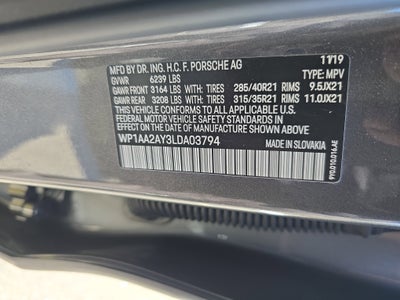 2020 Porsche Cayenne Base