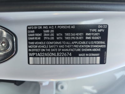 2022 Porsche Macan S