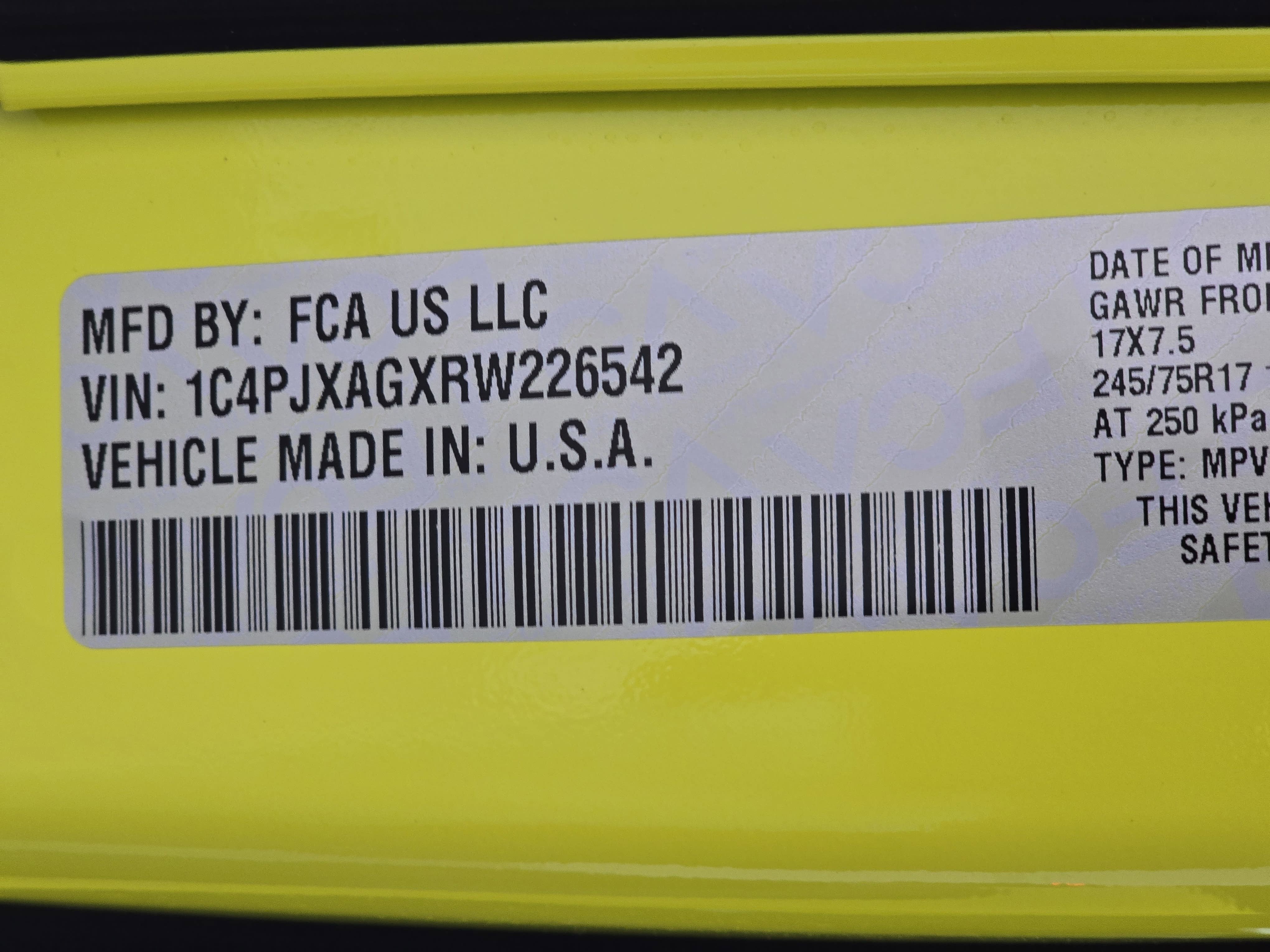 2024 Jeep Wrangler Sport S