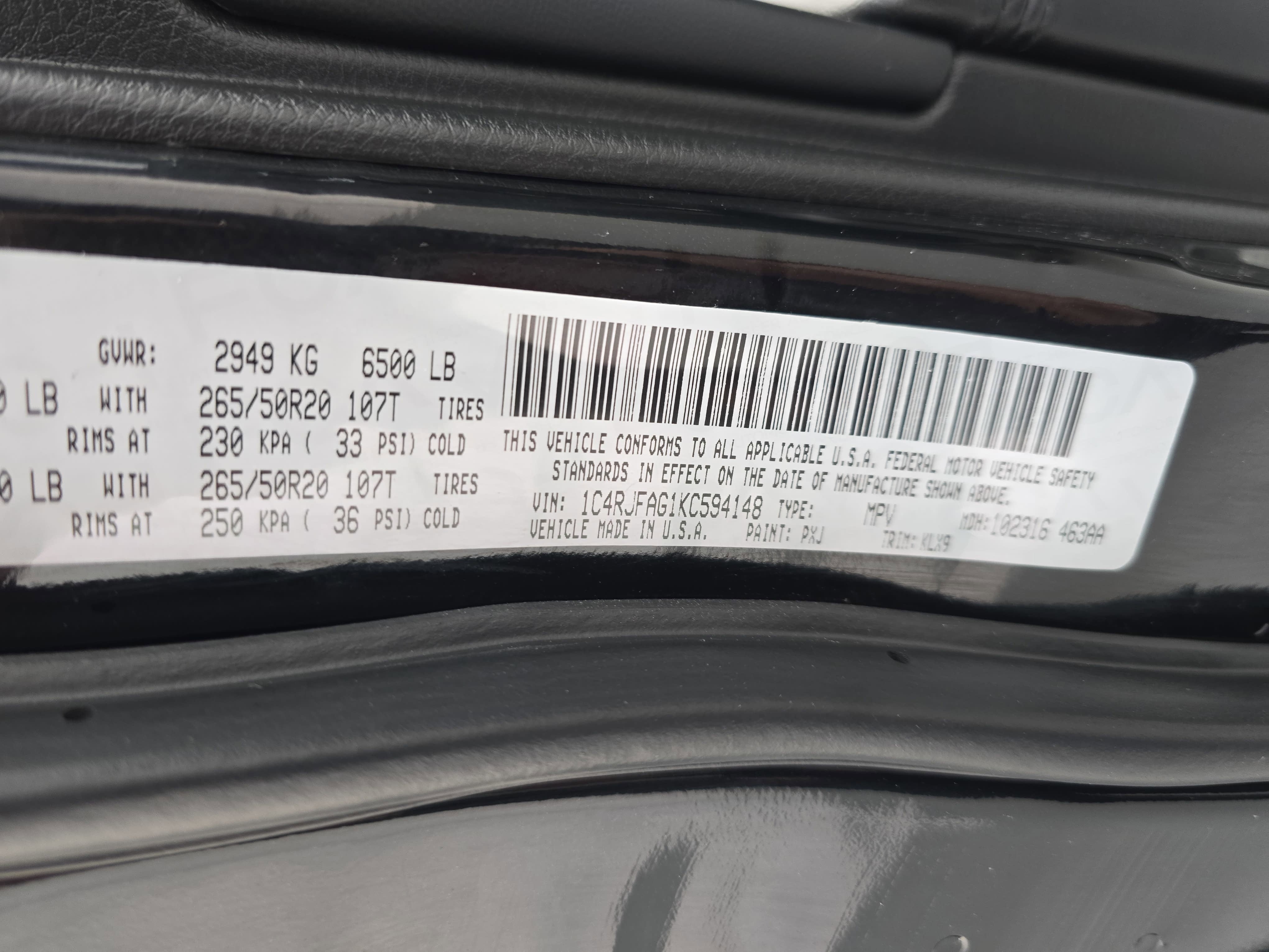 2019 Jeep Grand Cherokee Altitude