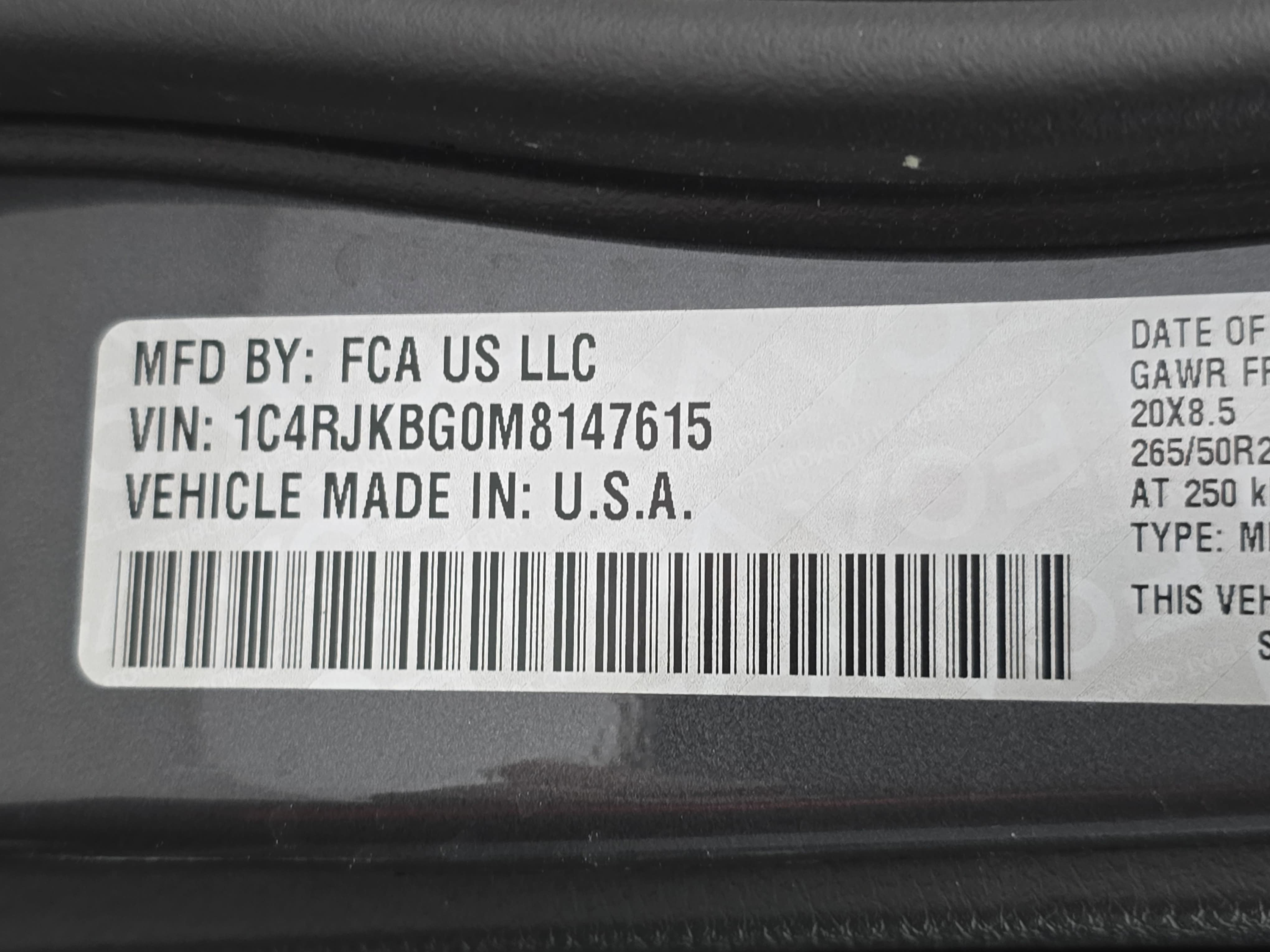 2021 Jeep Grand Cherokee L Limited