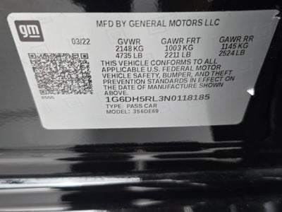 2022 Cadillac CT4-V V-Series