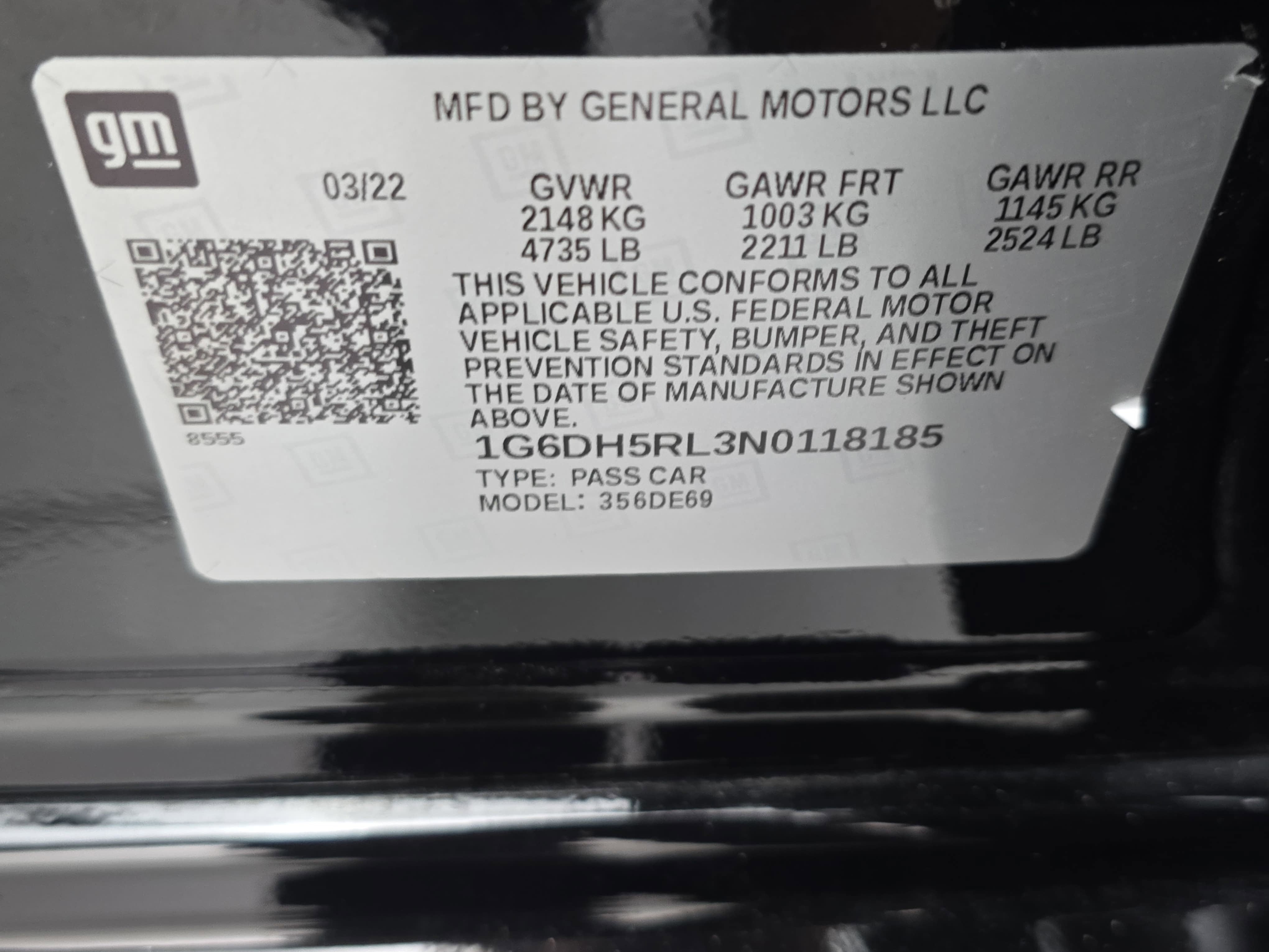 2022 Cadillac CT4-V V-Series