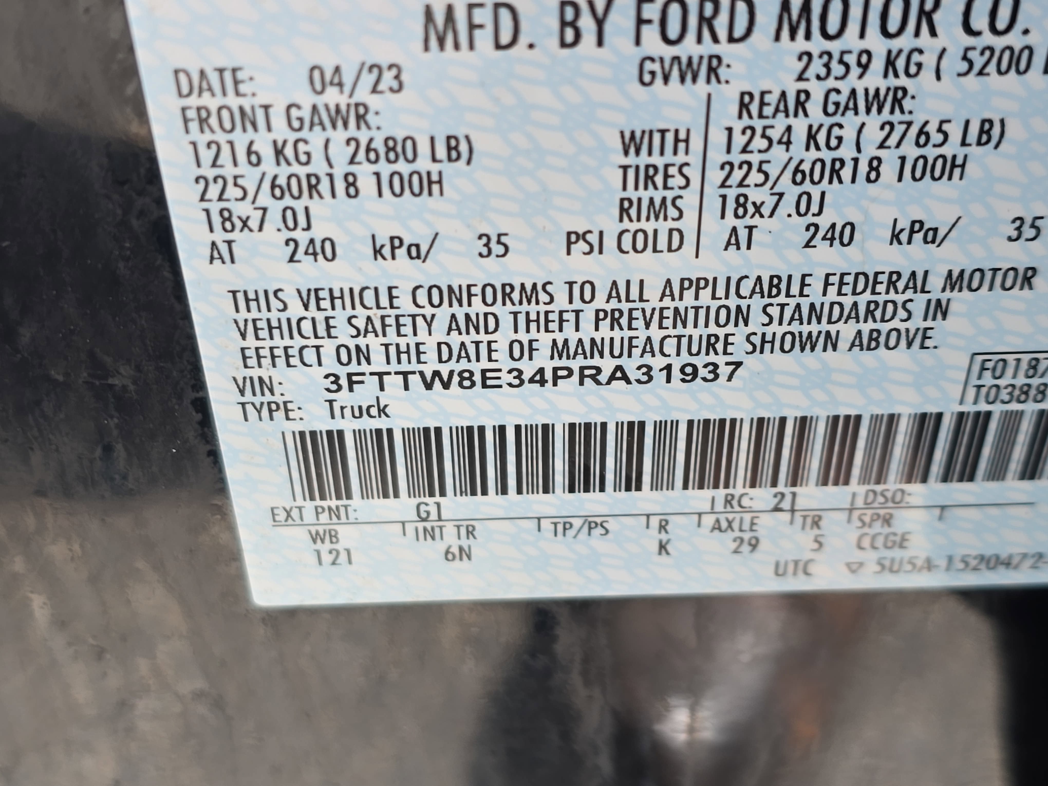 2023 Ford Maverick LARIAT