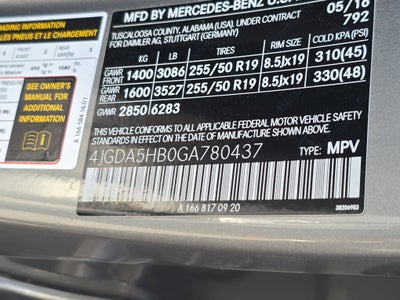 2016 Mercedes-Benz GLE GLE 350