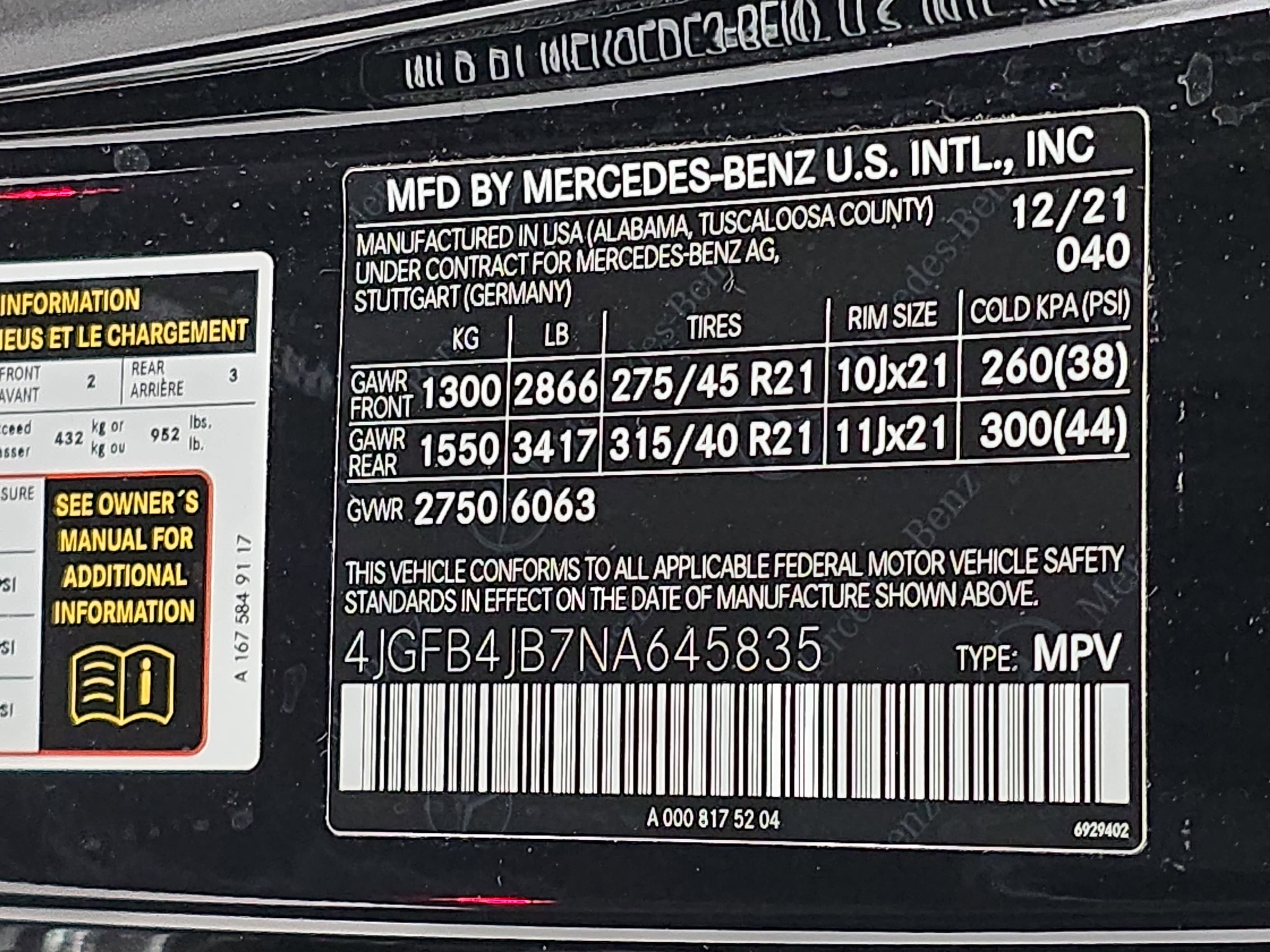 2022 Mercedes-Benz GLE GLE 350