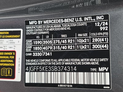 2025 Mercedes-Benz GLS GLS 450