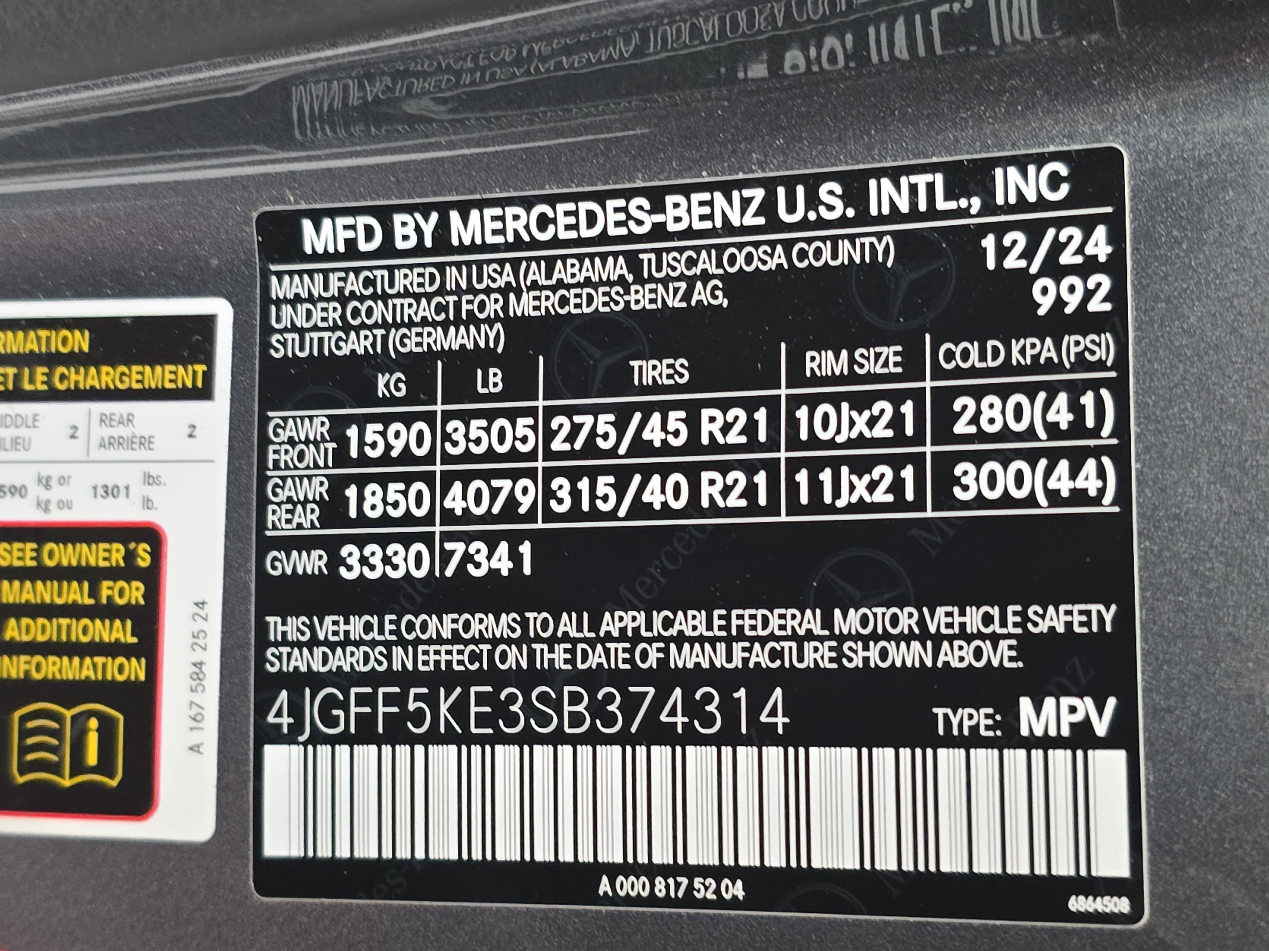 2025 Mercedes-Benz GLS GLS 450