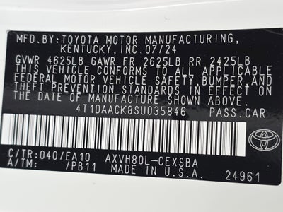 2025 Toyota Camry SE