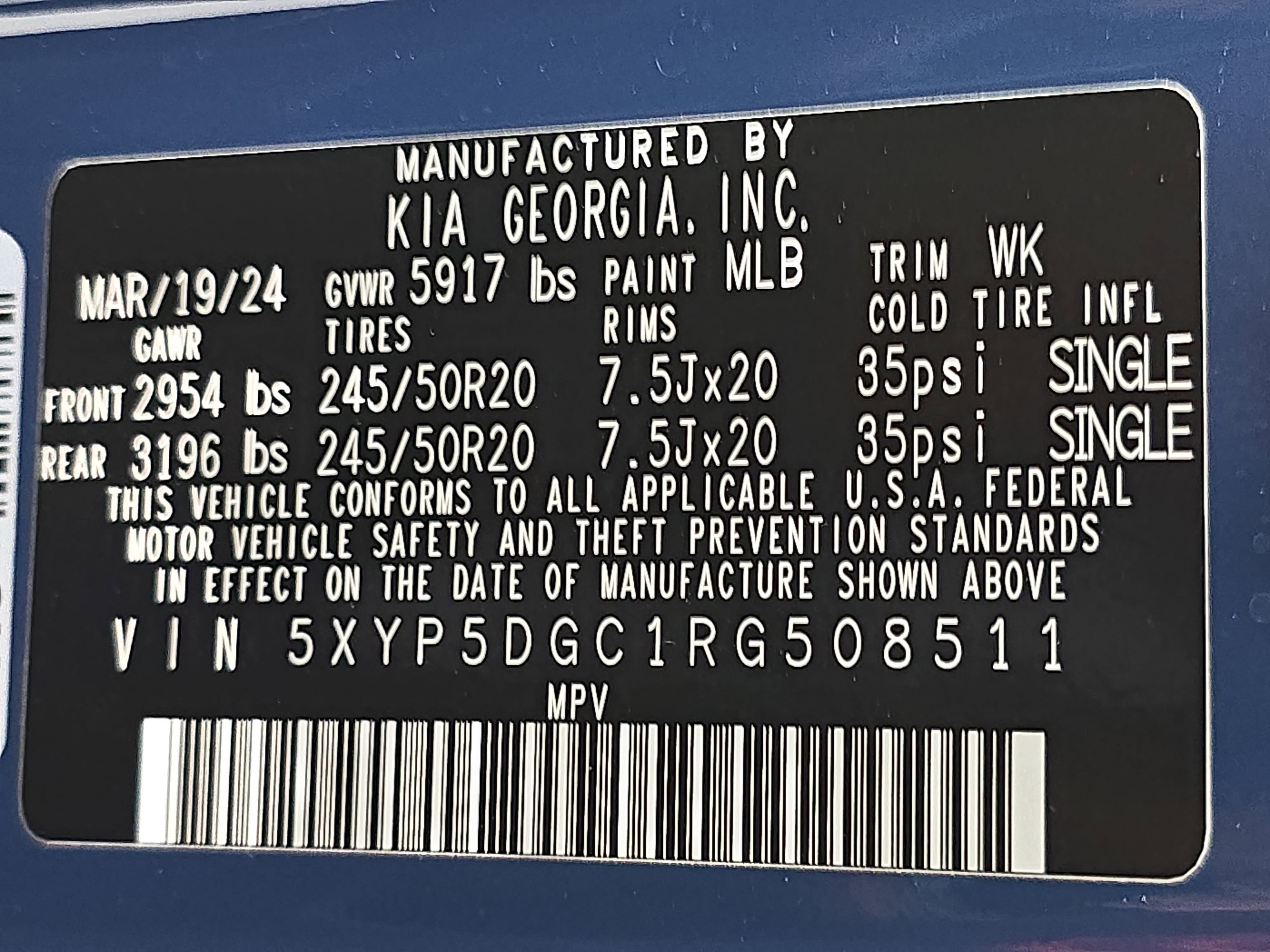 2024 Kia Telluride SX X-Line