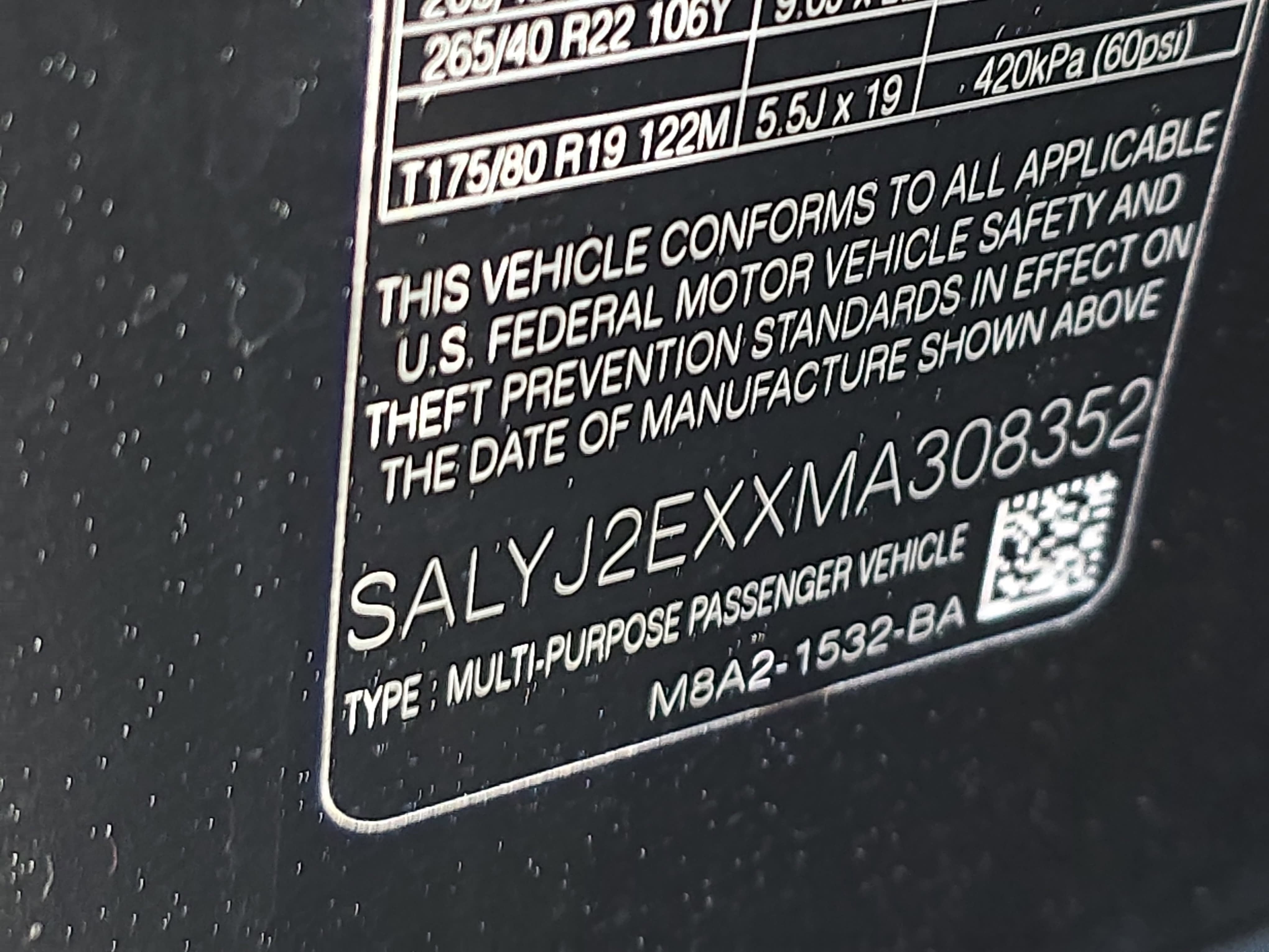 2021 Land Rover Range Rover Velar S