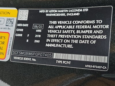 2023 Aston Martin Vantage F1 Edition