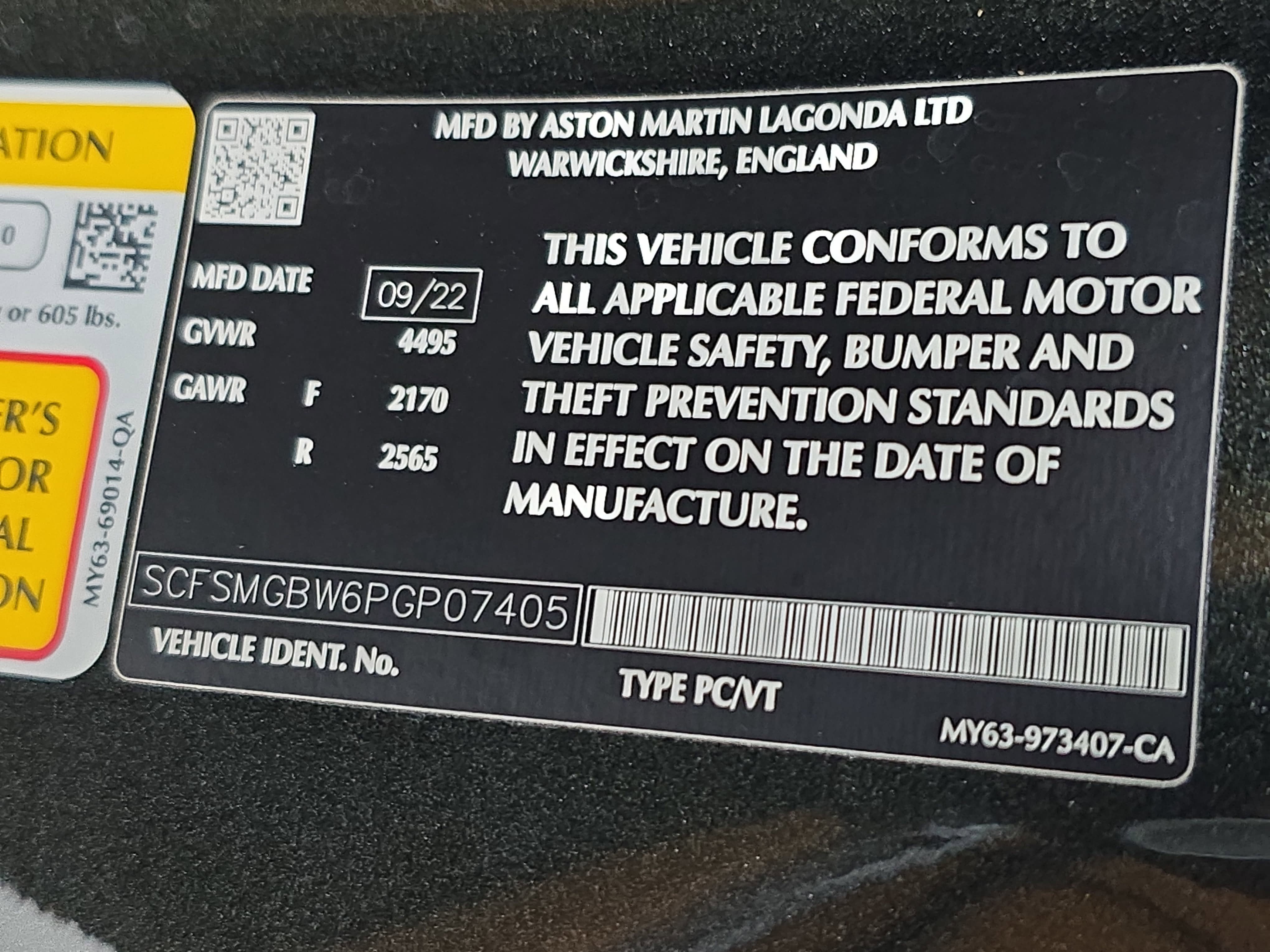 2023 Aston Martin Vantage F1 Edition