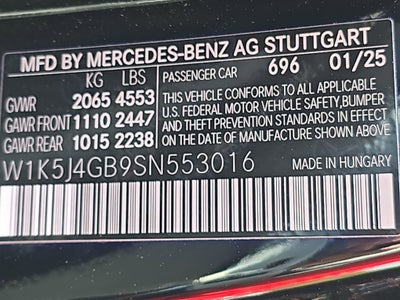 2025 Mercedes-Benz CLA CLA 250