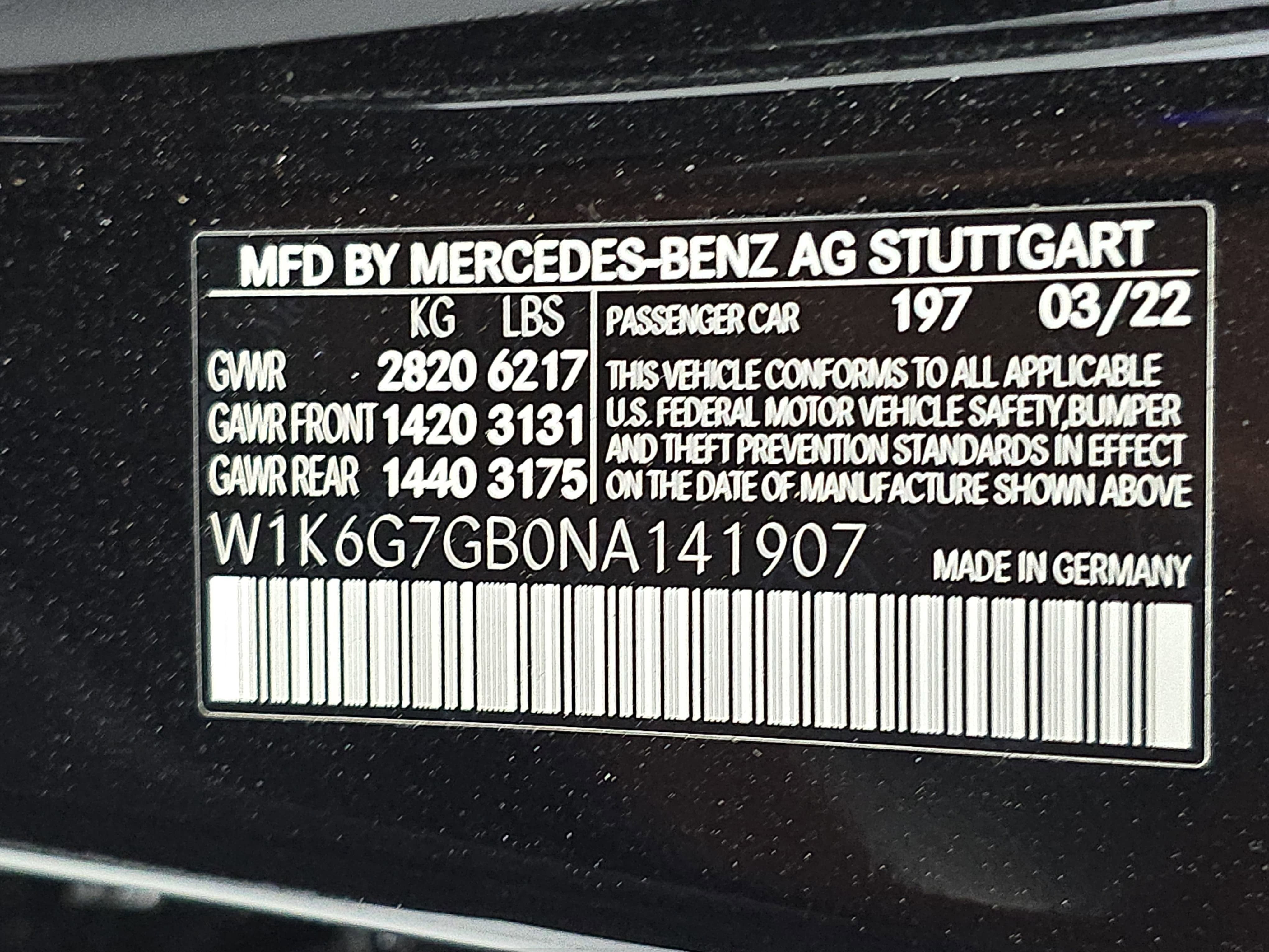 2022 Mercedes-Benz S-Class S 580