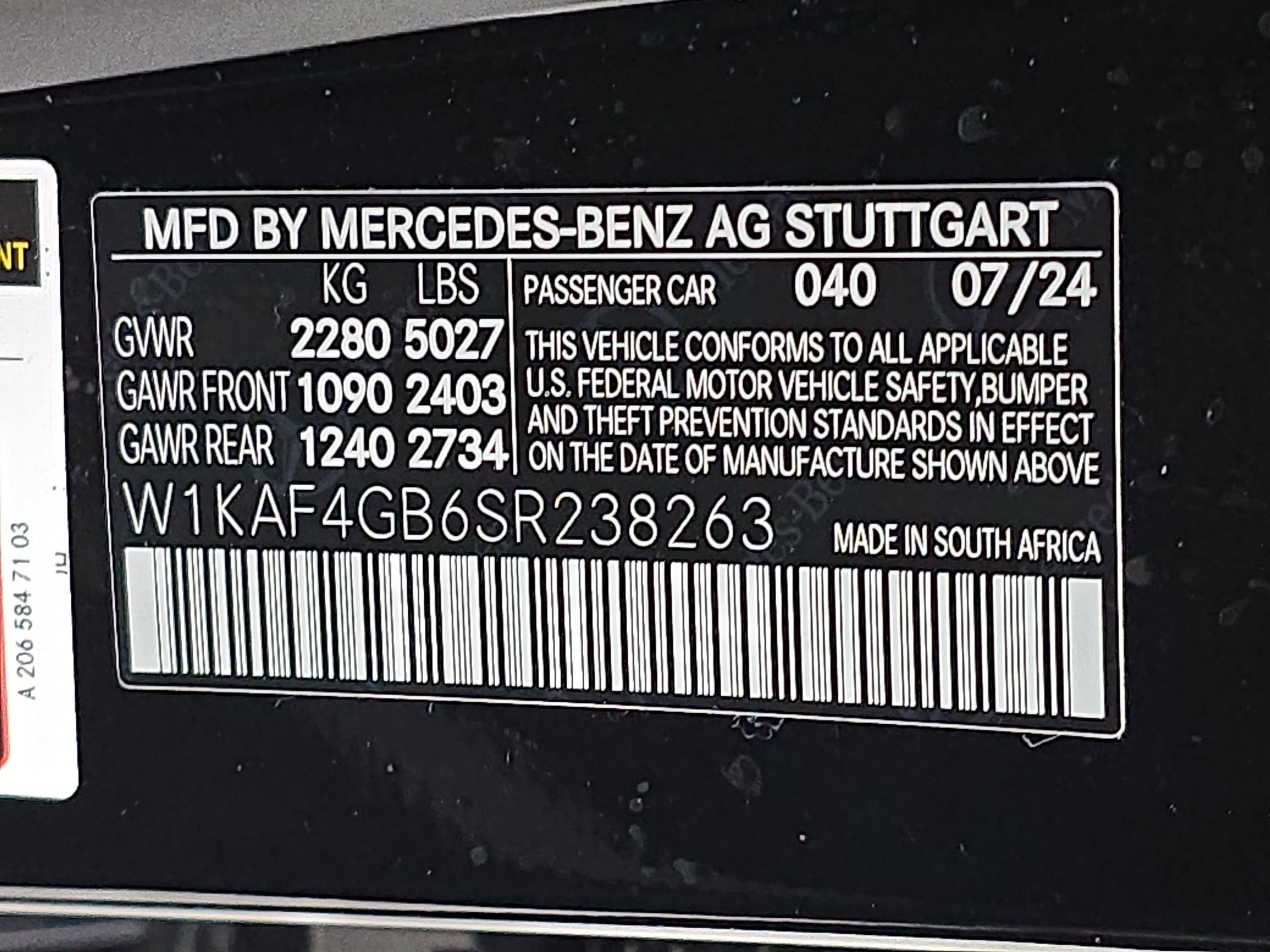 2025 Mercedes-Benz C-Class C 300