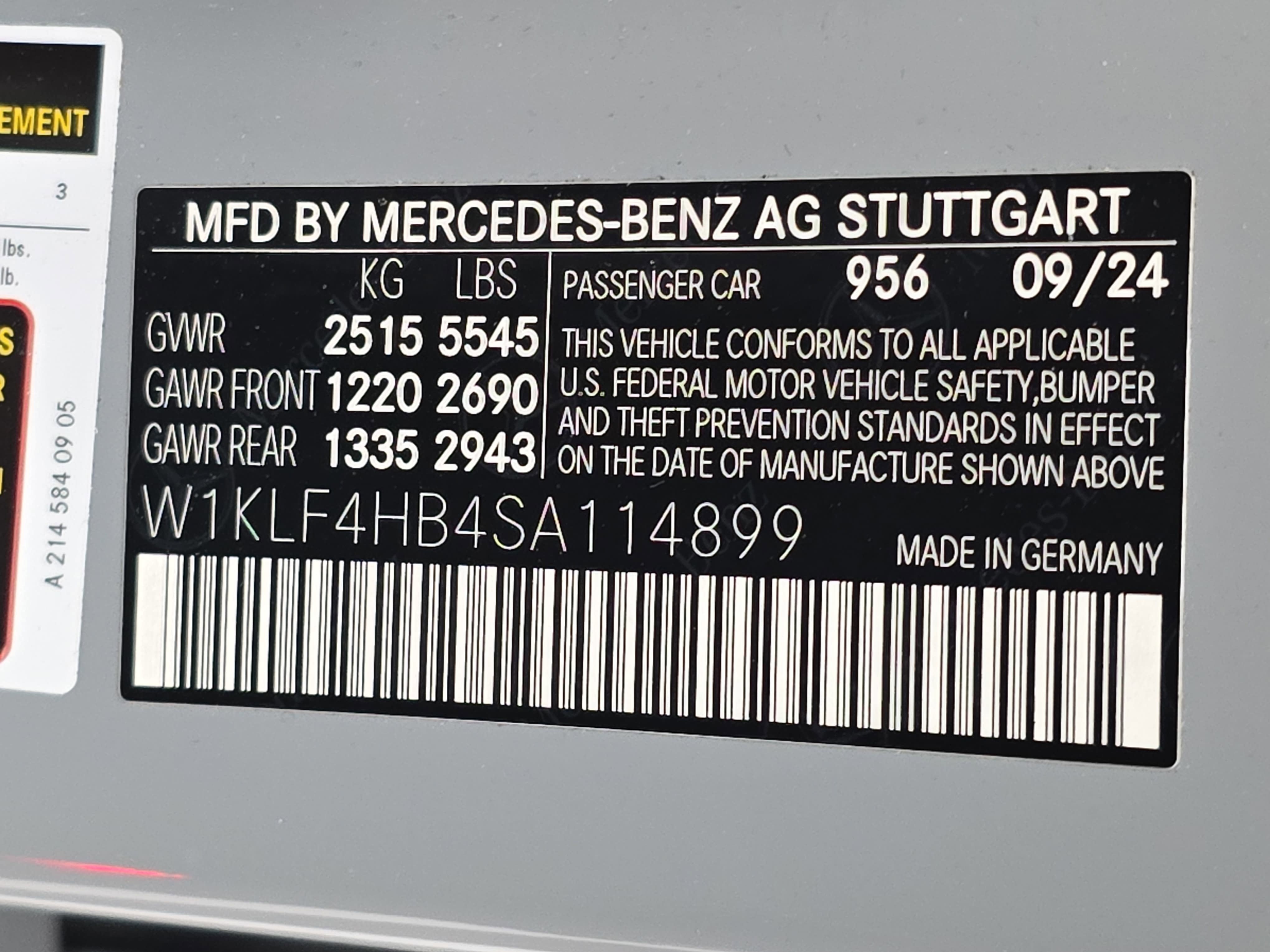 2025 Mercedes-Benz E-Class E 350