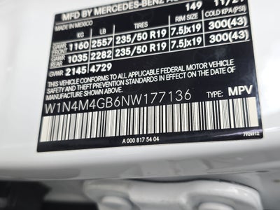 2022 Mercedes-Benz GLB GLB 250