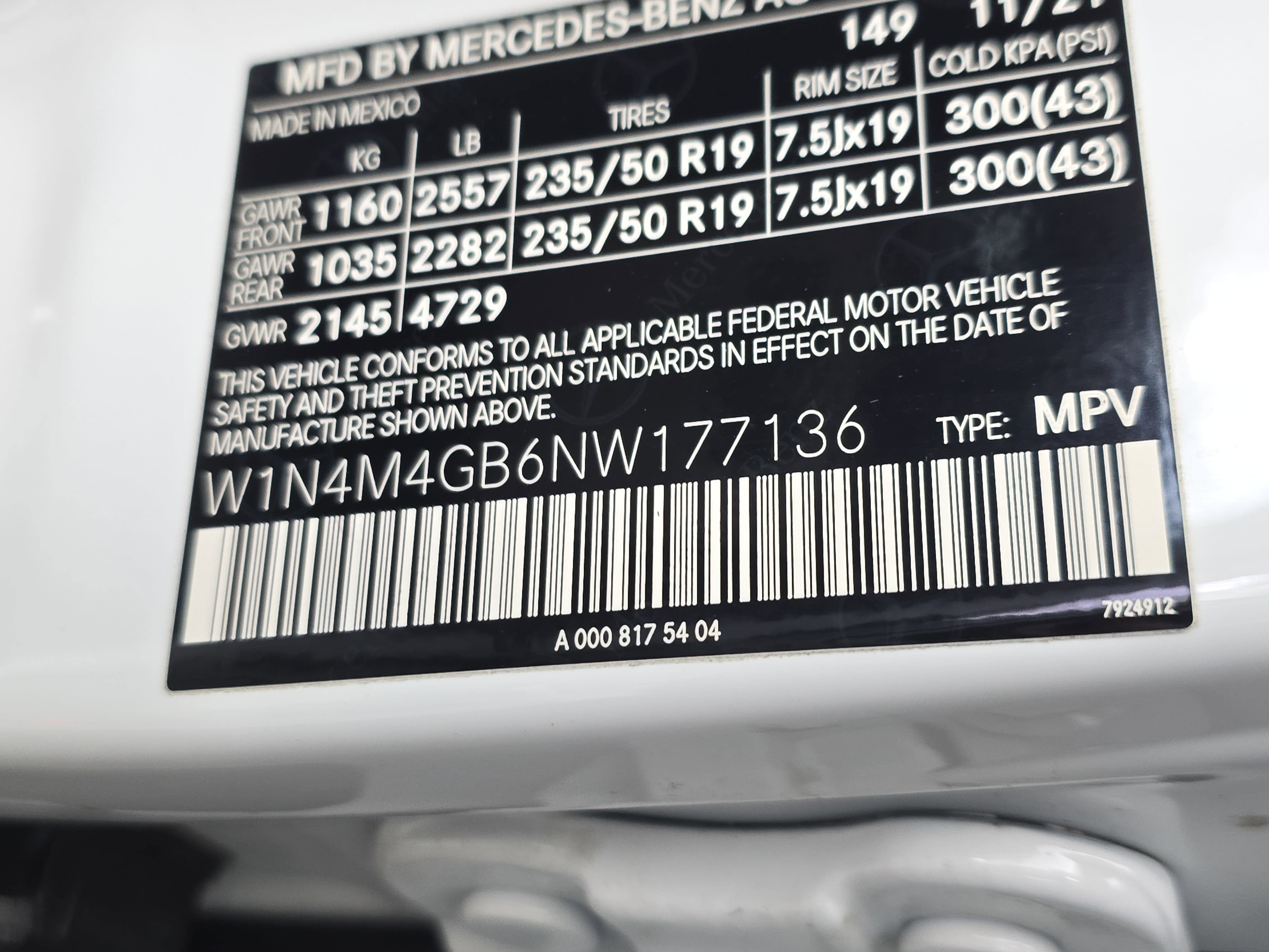 2022 Mercedes-Benz GLB GLB 250