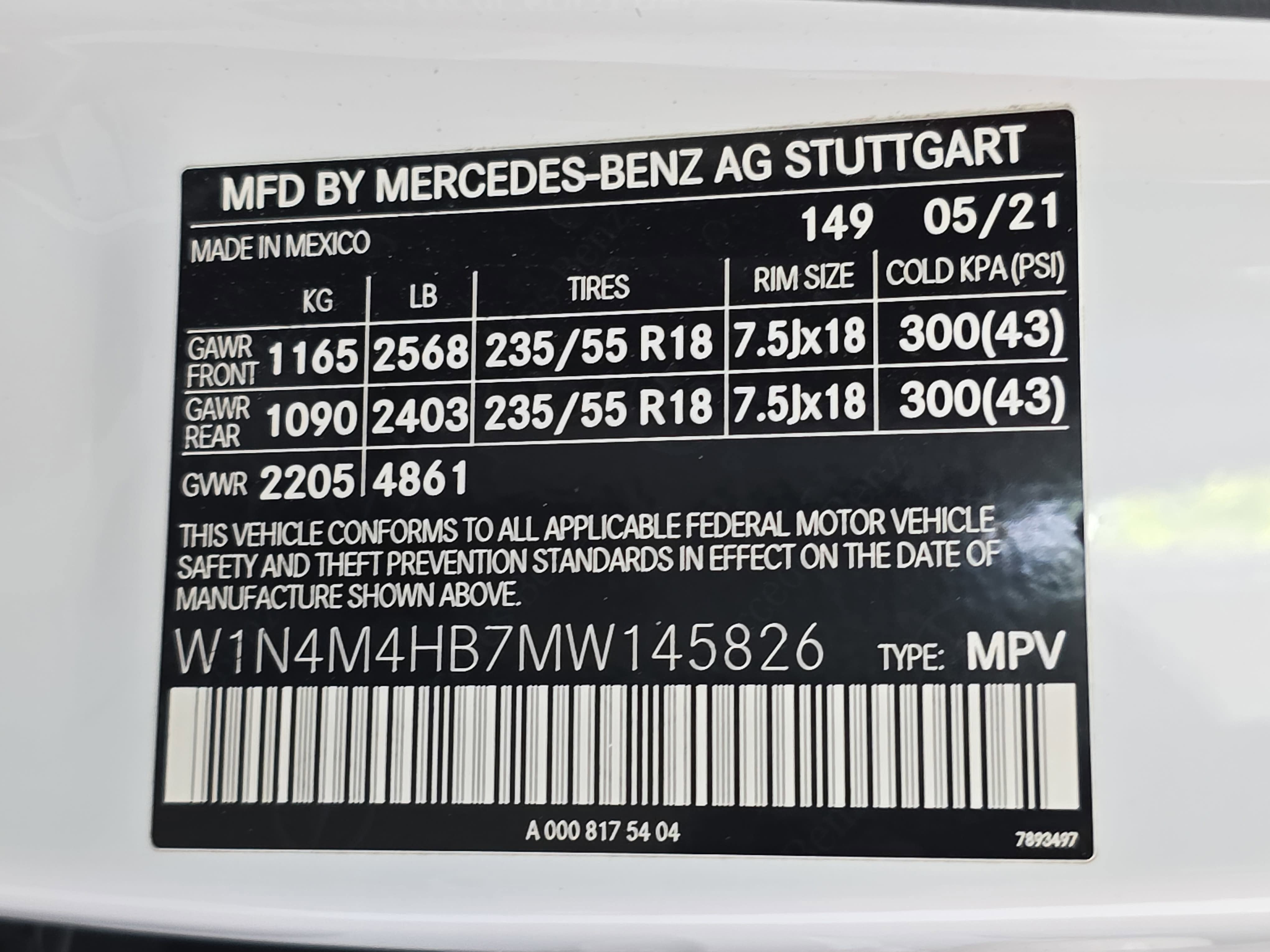 2021 Mercedes-Benz GLB GLB 250