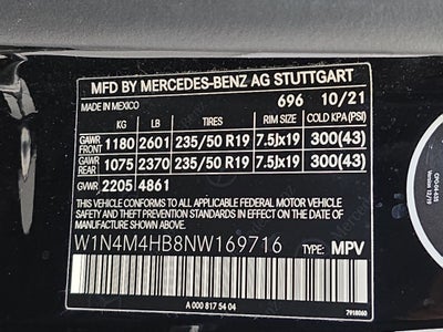 2022 Mercedes-Benz GLB GLB 250