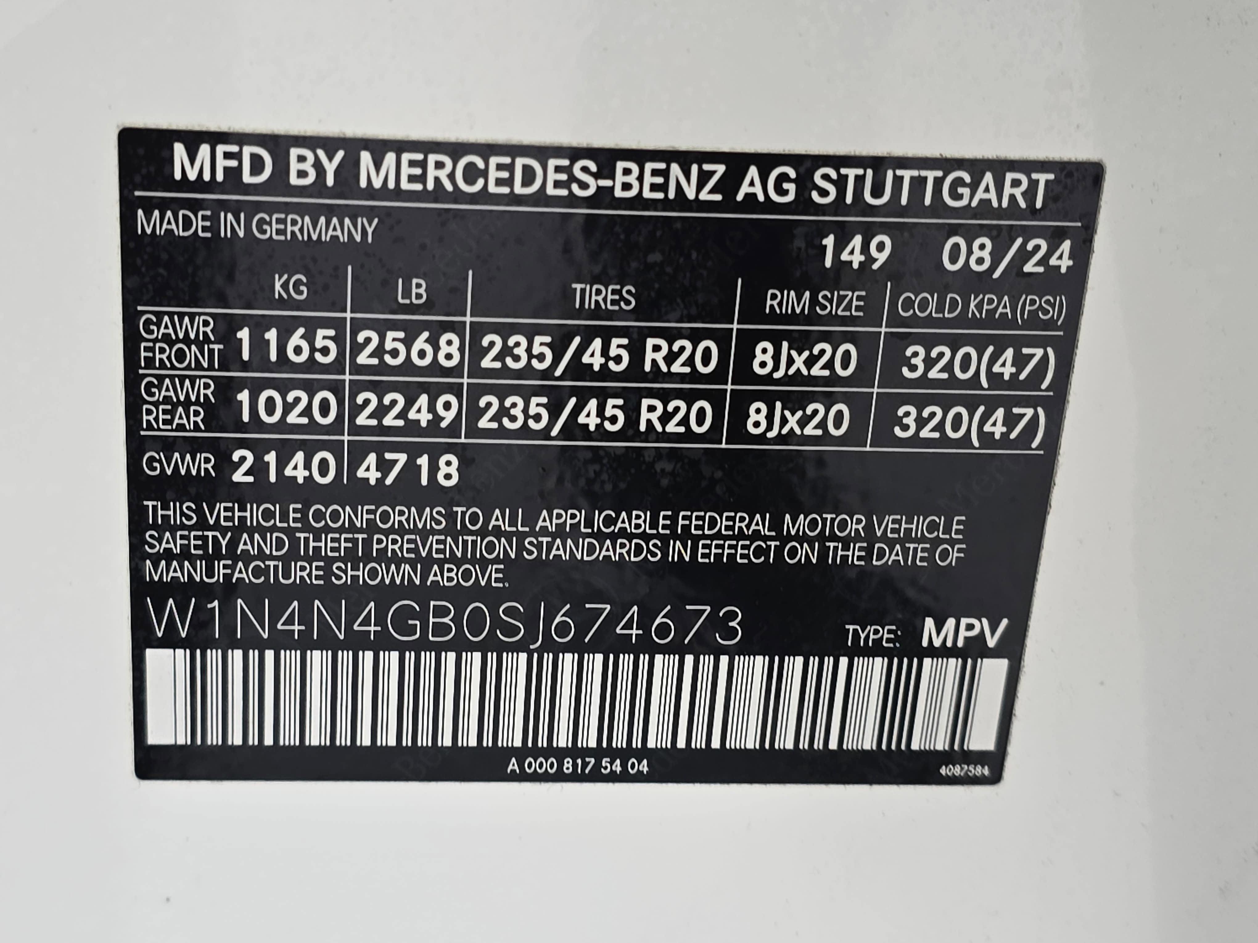 2025 Mercedes-Benz GLA GLA 250