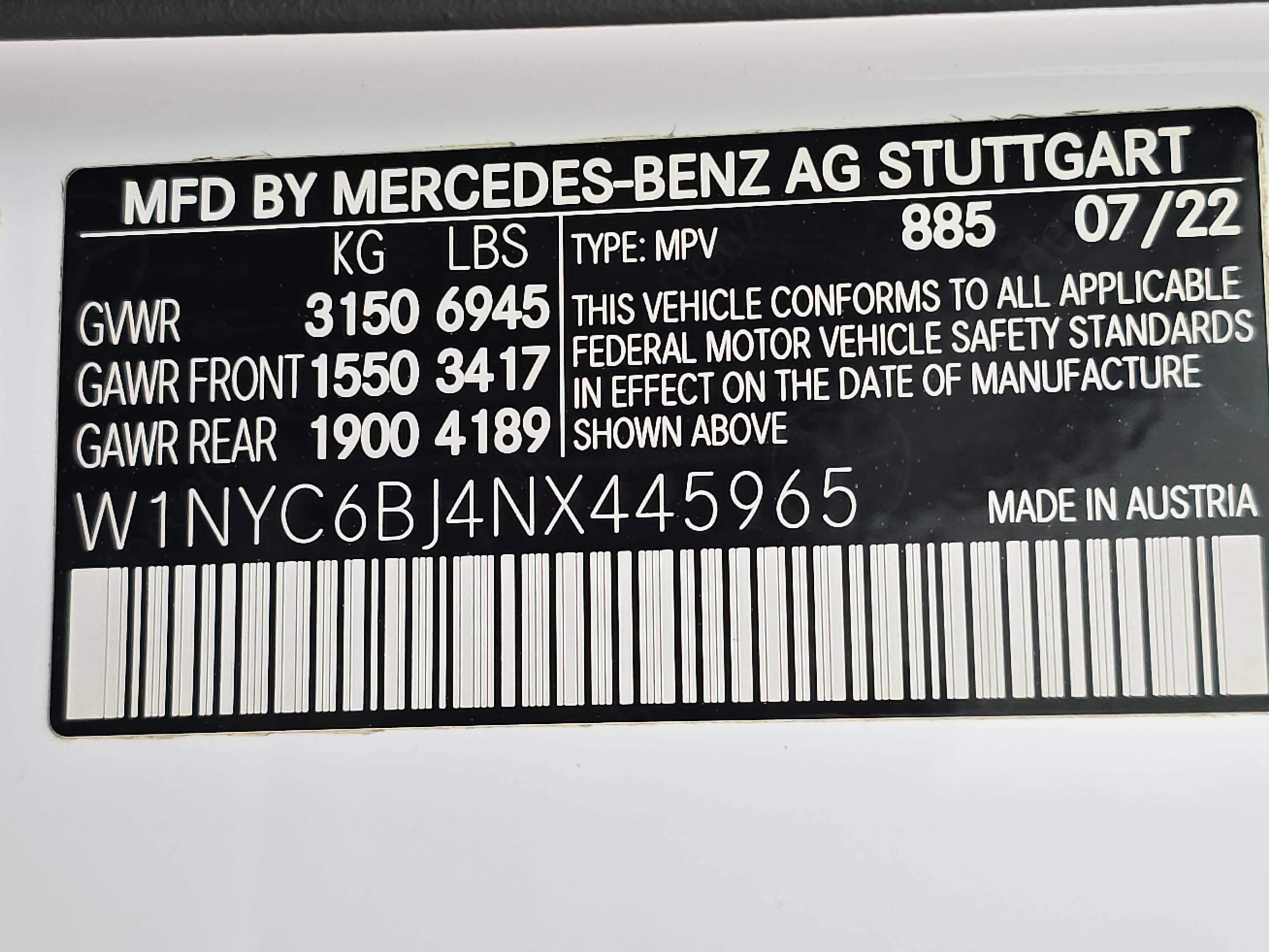 2022 Mercedes-Benz G-Class G 550