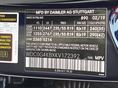 2019 Mercedes-Benz GLC GLC 300