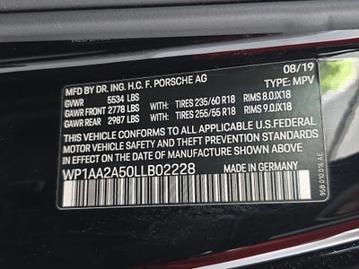 2020 Porsche Macan Base