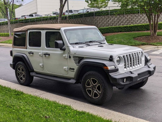 2020 Jeep Wrangler Unlimited Black and Tan in Raleigh, NC - Maserati of Raleigh