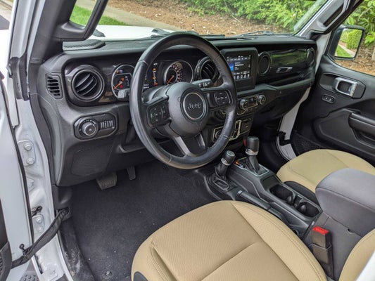 2020 Jeep Wrangler Unlimited Black and Tan in Raleigh, NC - Maserati of Raleigh