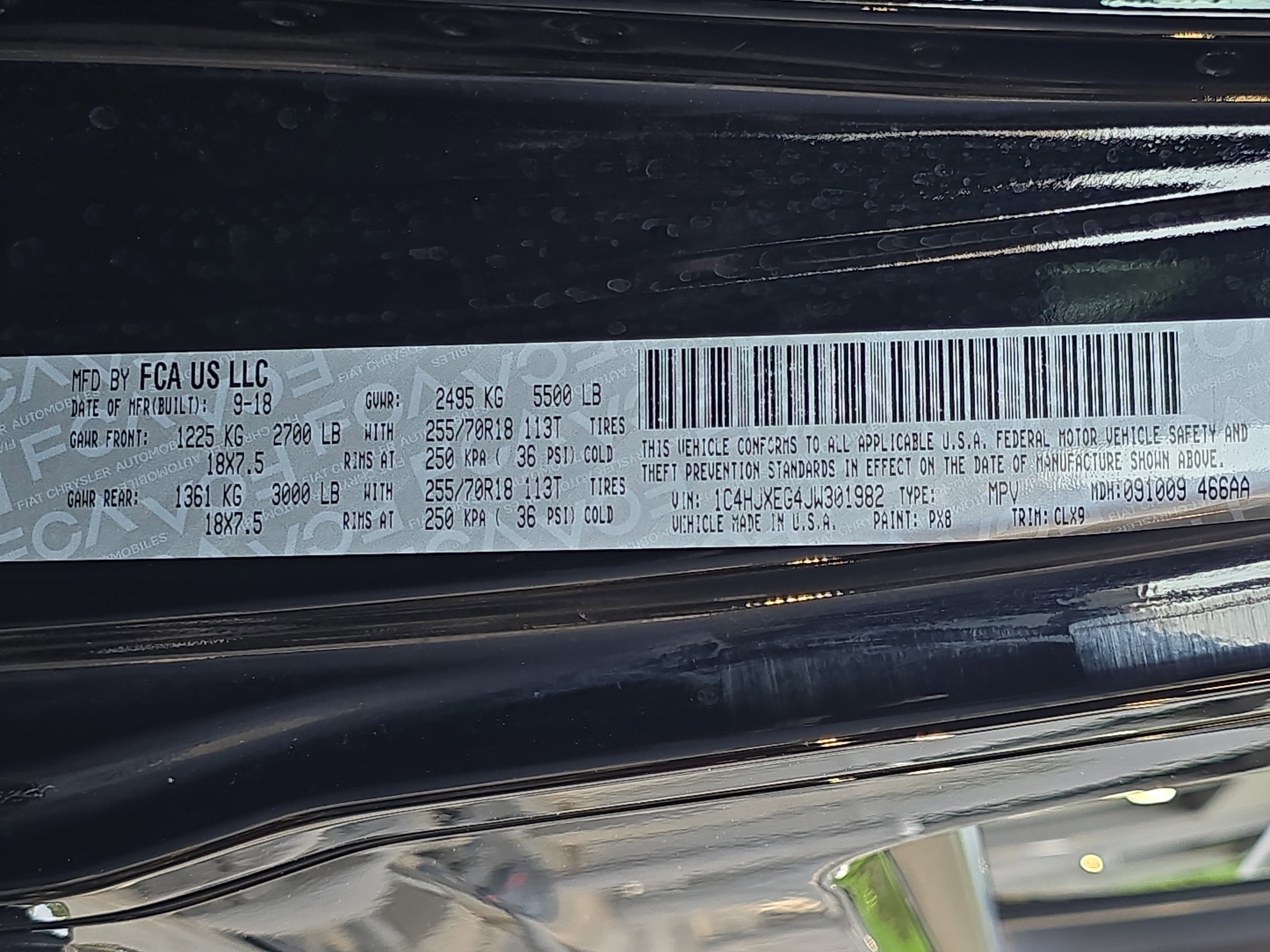 2018 Jeep Wrangler Unlimited Sahara