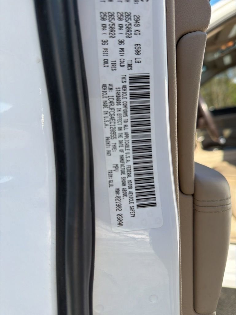 2014 Jeep Grand Cherokee Overland