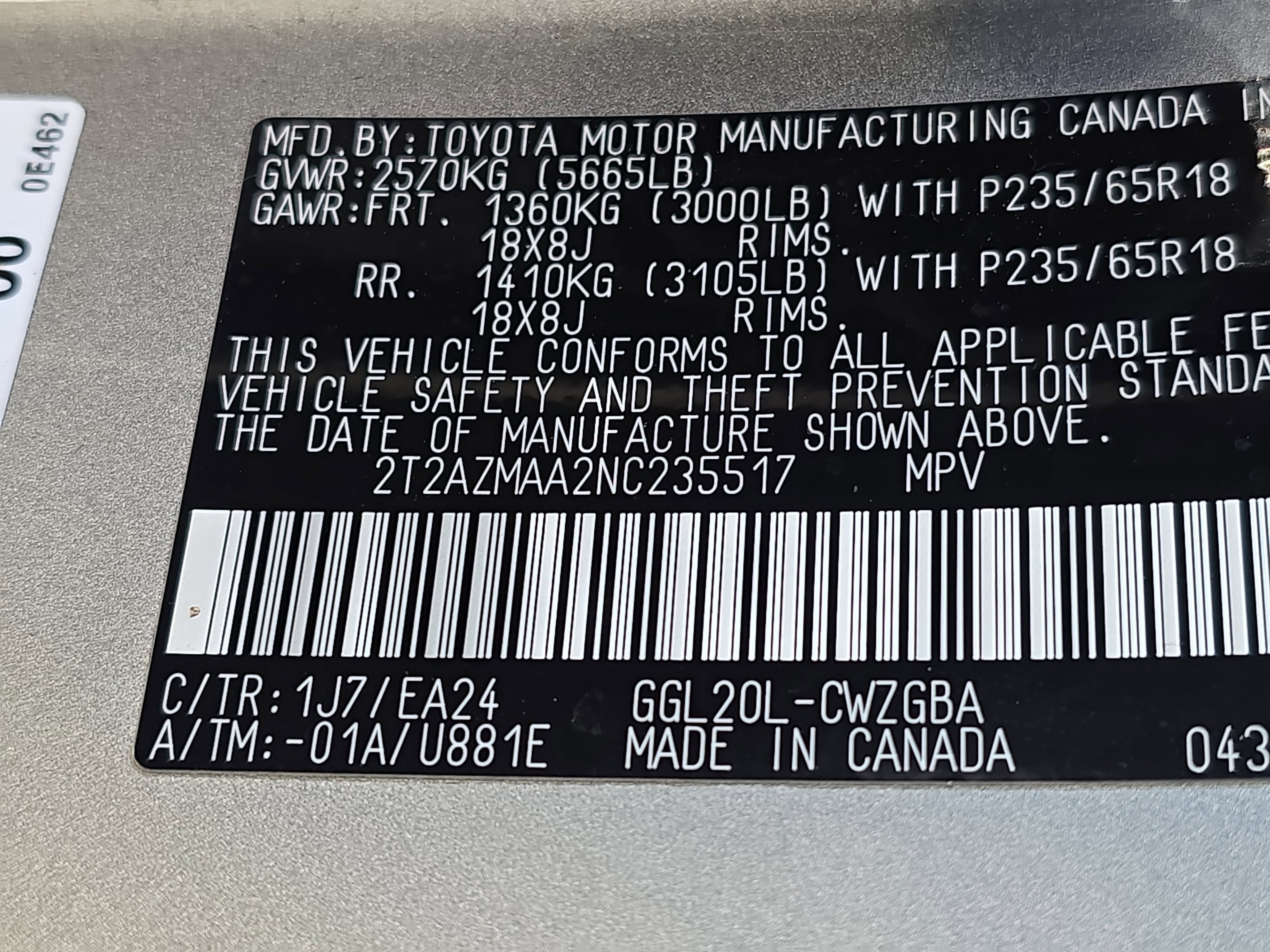 2022 Lexus RX RX 350