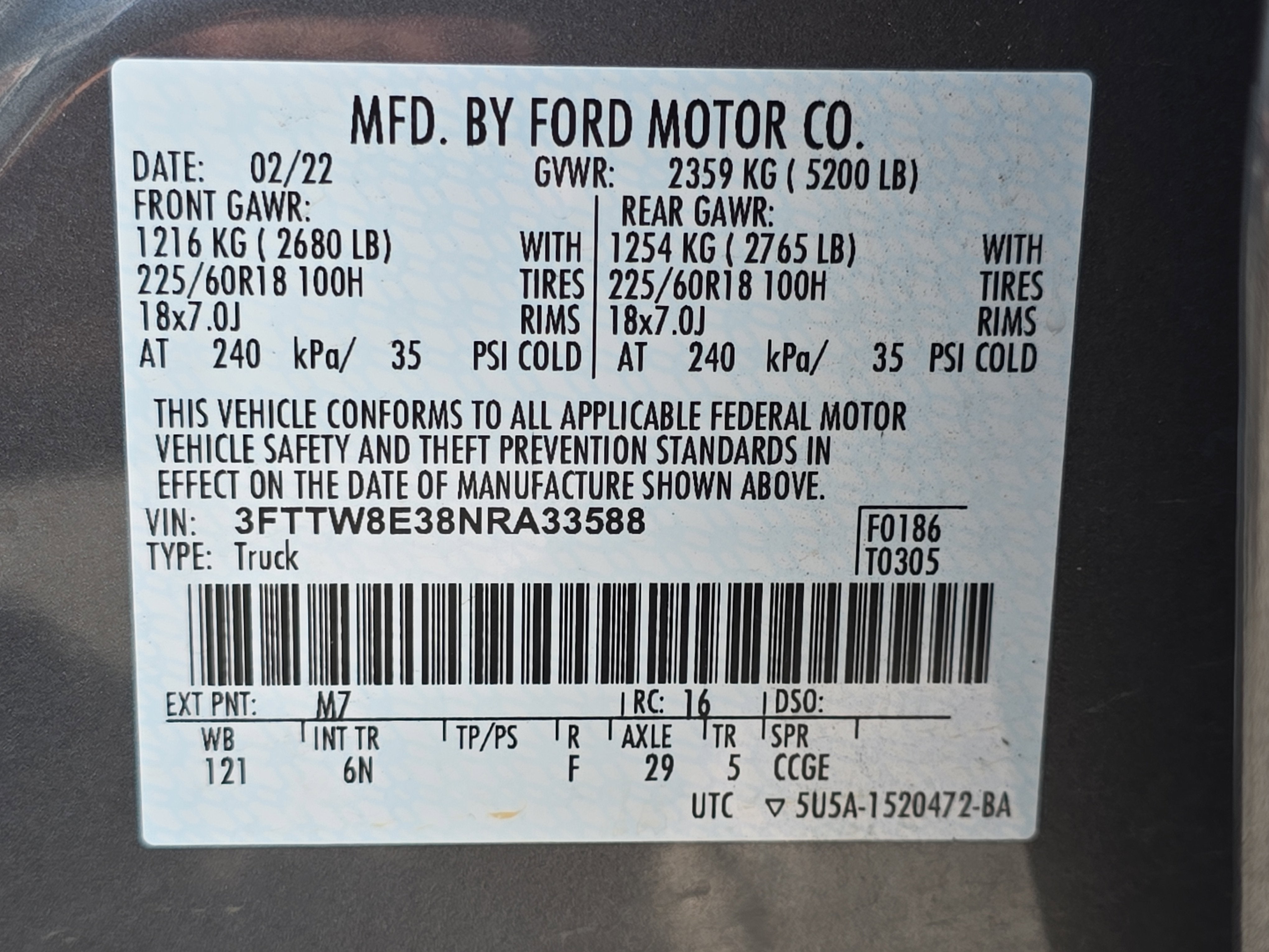 2022 Ford Maverick LARIAT