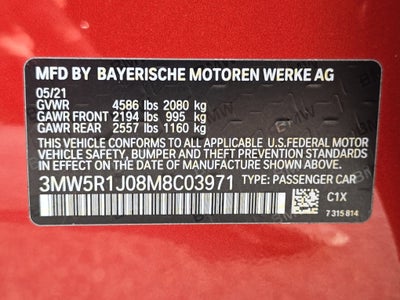 2021 BMW 3 Series 330i