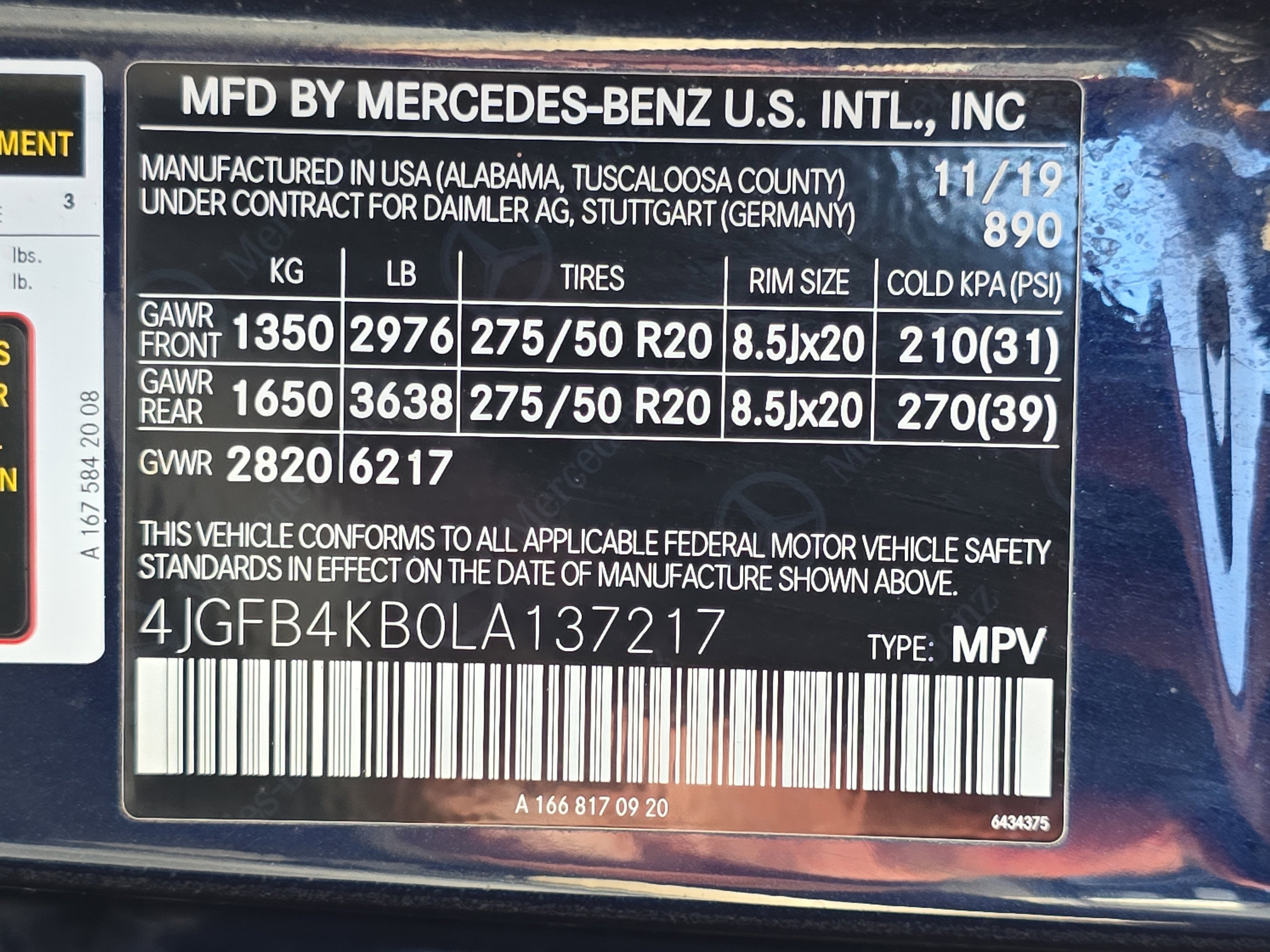2020 Mercedes-Benz GLE GLE 350