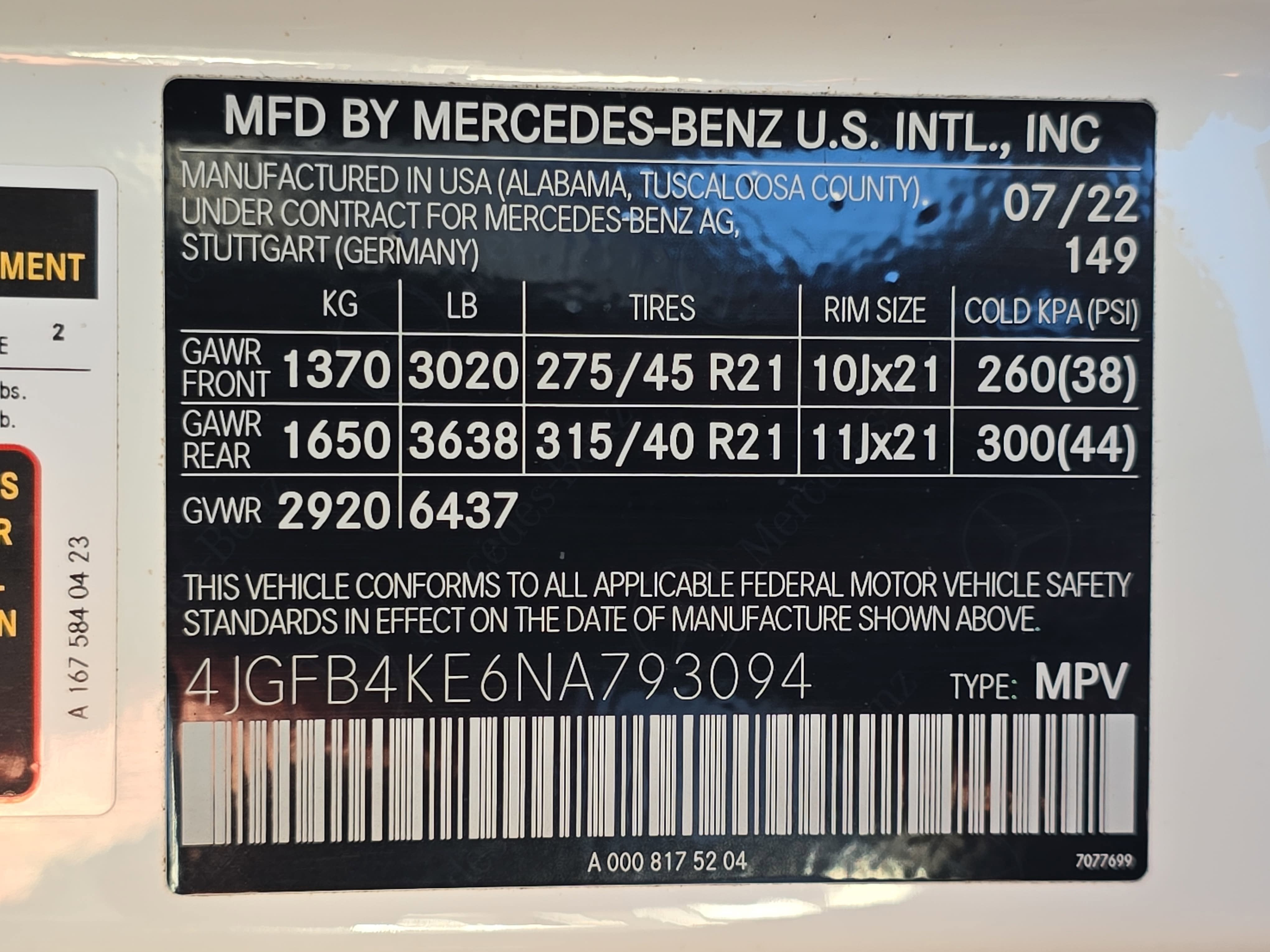 2022 Mercedes-Benz GLE GLE 350