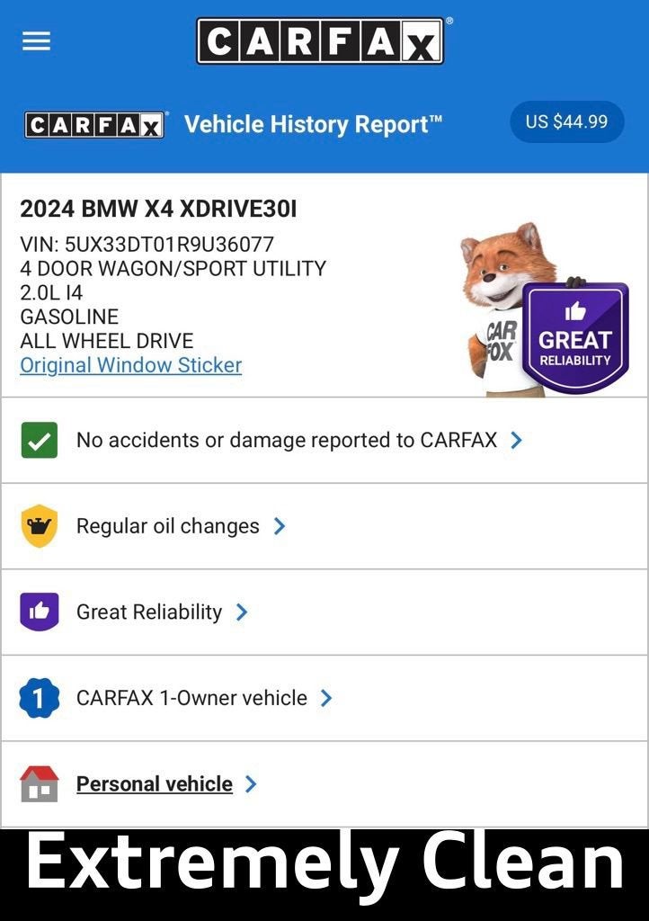2024 BMW X4 xDrive30i