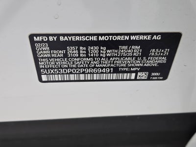 2023 BMW X3 xDrive30i