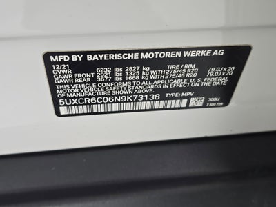 2022 BMW X5 xDrive40i