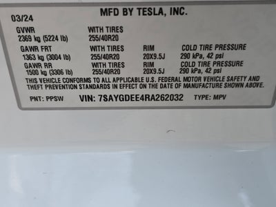 2024 Tesla Model Y Long Range