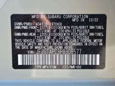 2023 Subaru Crosstrek Premium