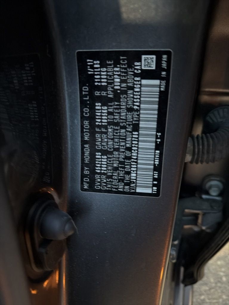 2017 Honda Accord Hybrid Touring