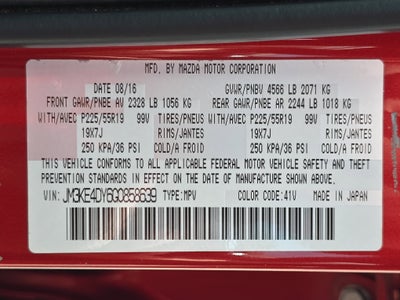 2016 Mazda Mazda CX-5 Grand Touring